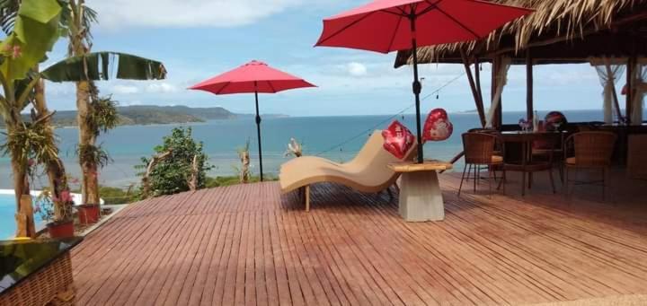 Miley Lodging Restobar New Busuanga Eksteriør bilde